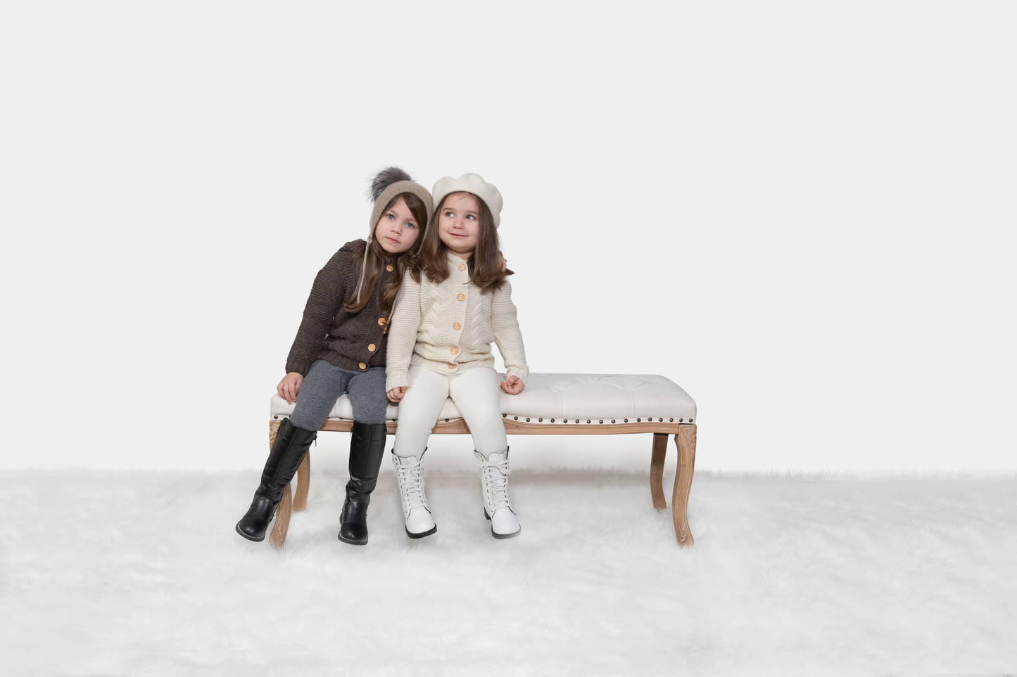 4 Merino Wool Pants/Leggings for Toddler/Little GIRL or BOY (Grey)