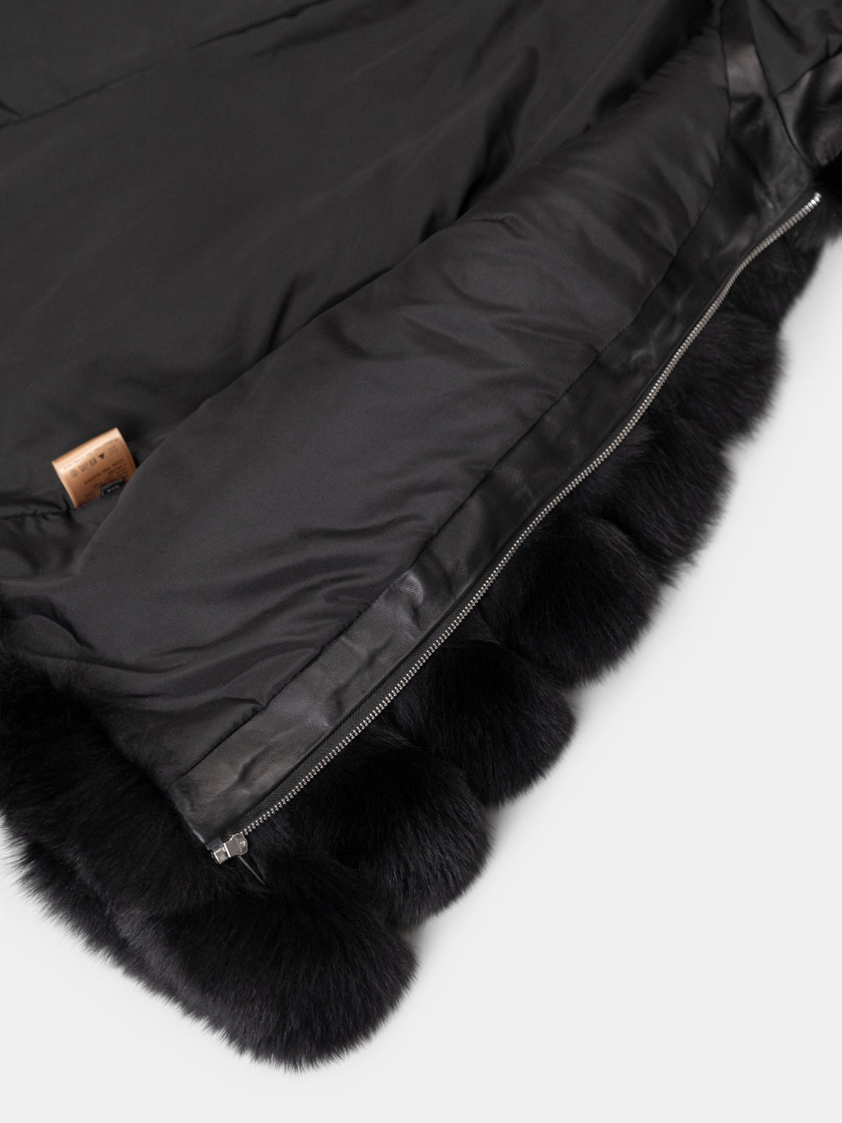 Children’s Hooded Fur Jacket