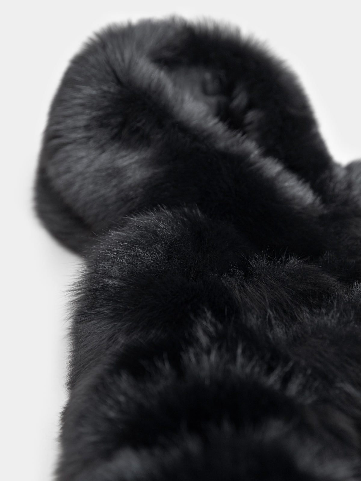 Children’s Hooded Fur Jacket