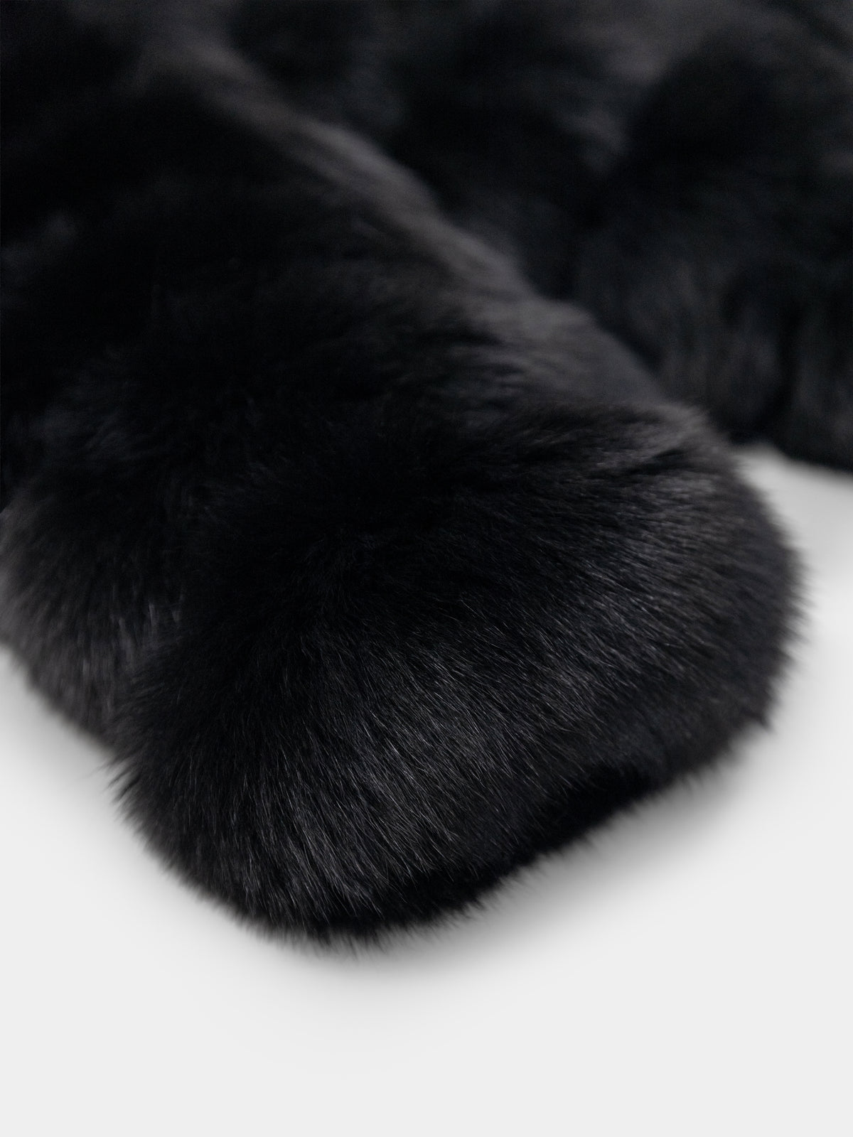 Children’s Hooded Fur Jacket