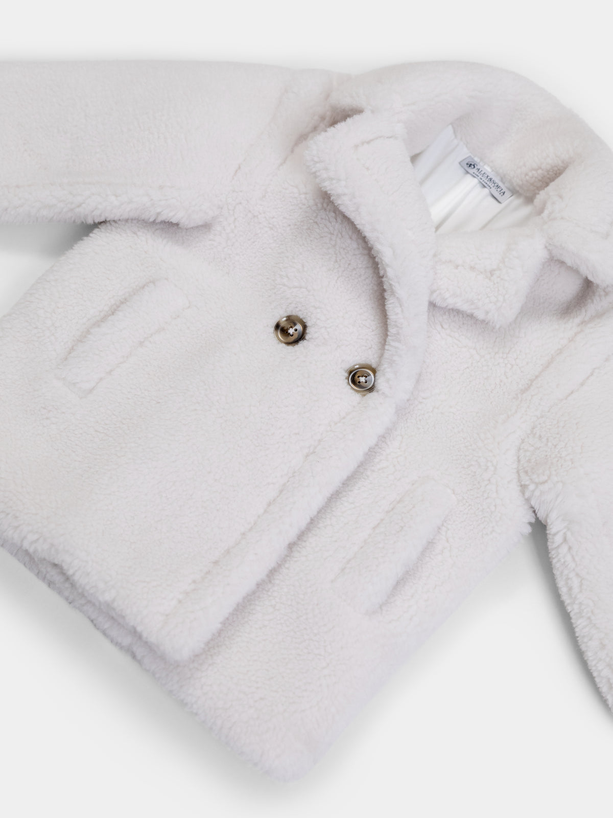 Children’s Oversized Wool Sherpa Coat
