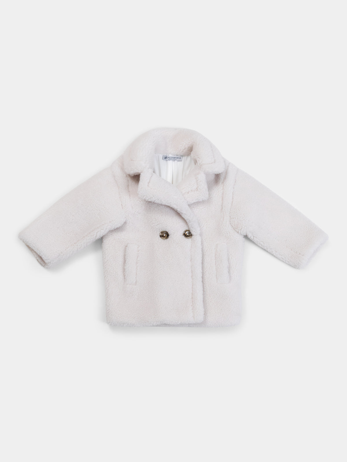 Children’s Oversized Wool Sherpa Coat