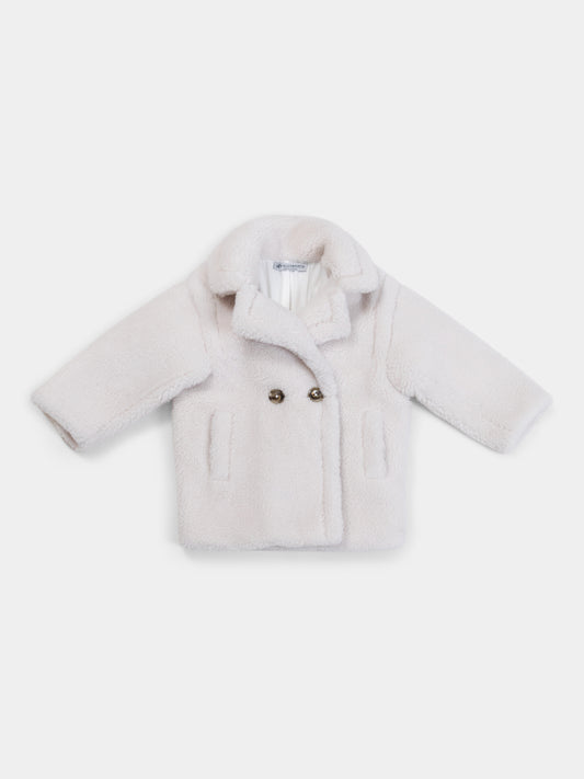 Children’s Oversized Wool Sherpa Coat