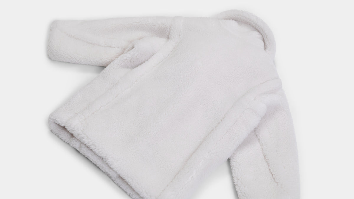 Children’s Oversized Wool Sherpa Coat