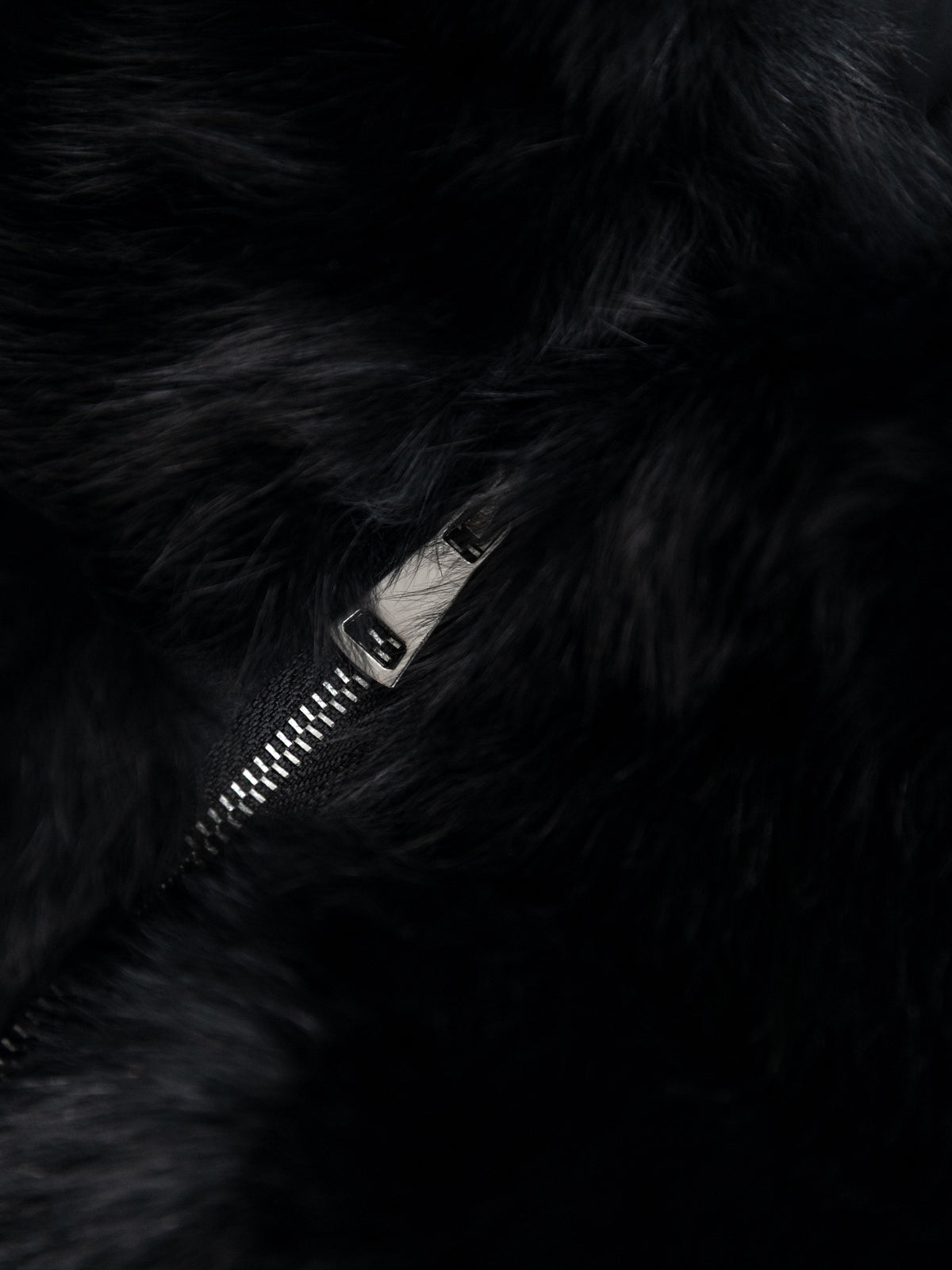 Children’s Hooded Fur Jacket