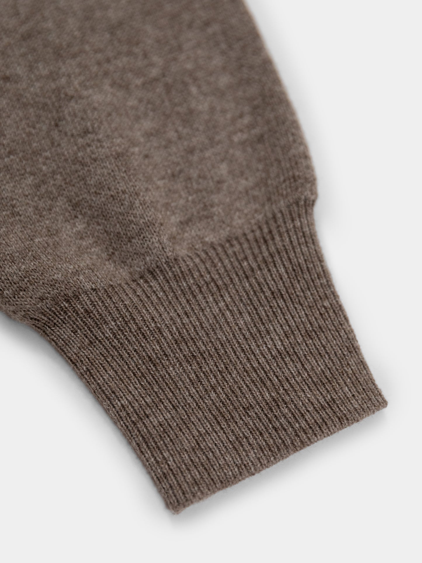 Wool-Blend Knit Woman set with Dyed Fox Fur