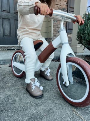 4.1 Merino Wool Pants/Leggings for Toddler/Little GIRL or BOY (Ivory)