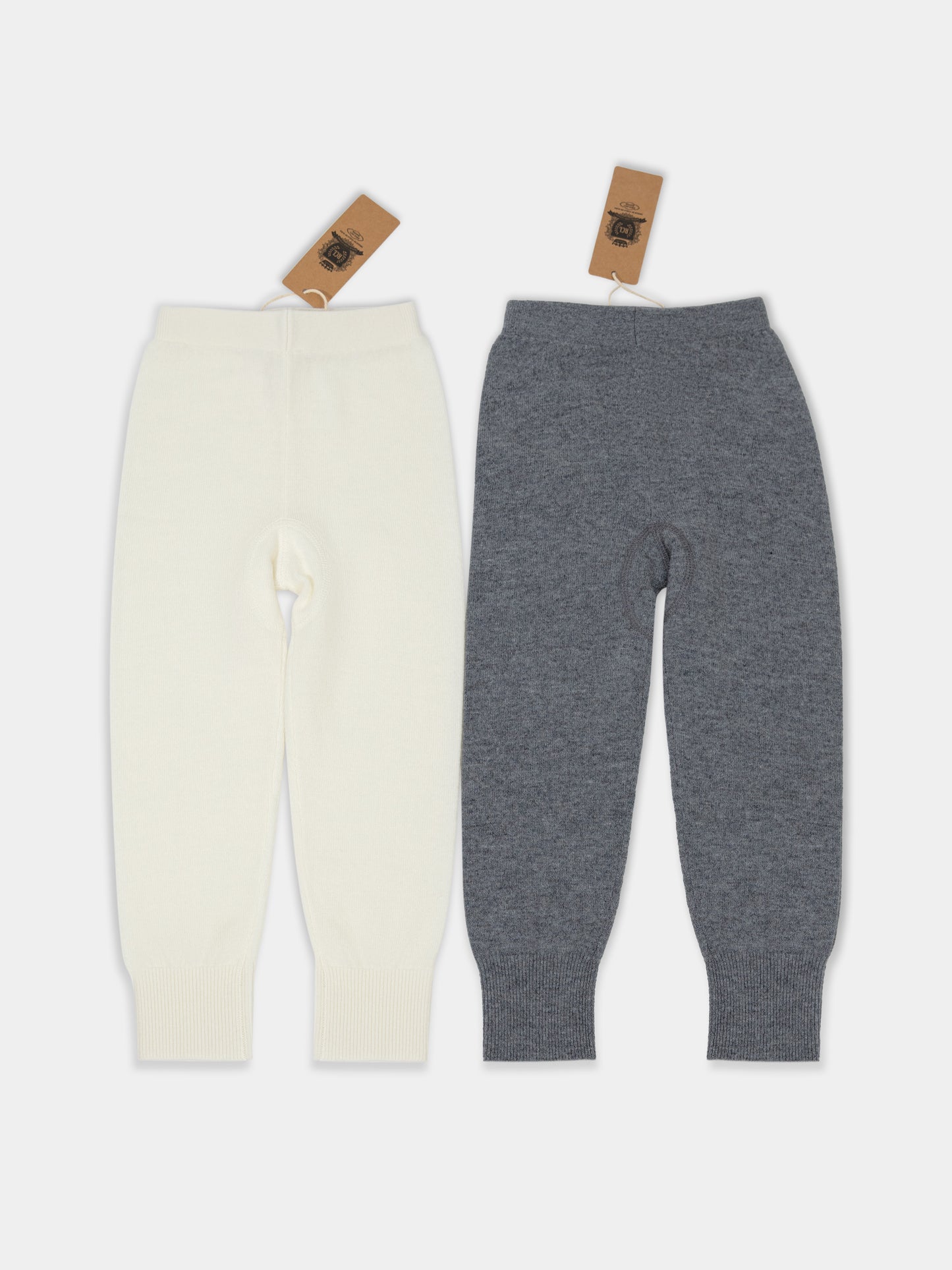 4.1 Merino Wool Pants/Leggings for Toddler/Little GIRL or BOY (Ivory)